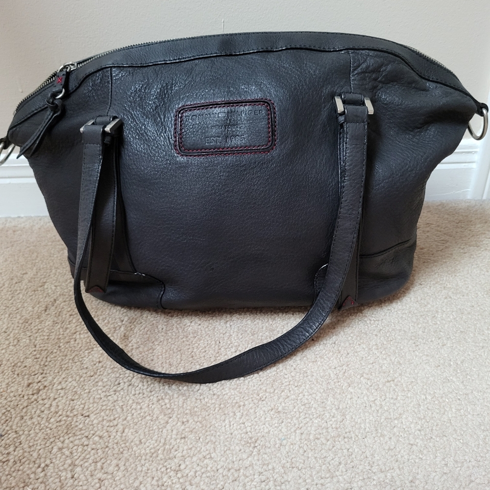 Tommy Hilfiger Y2K Vintage Leather Shoulder Bag